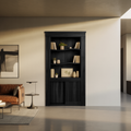 Rustic Hidden Bookshelf Door For Home Library And Entryway